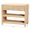 Bali & Pari Lanica Braided Natural Rattan Console Table 259-14511-ZORO - alternate 5