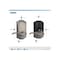 Schlage Residential FE789WBVCAM619ACC 16-300 10-063 Accent / Camelot Encode Lever - Satin Nickel FE789CAM619ACC - alternate 3