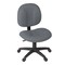 Regency Comfort Series Swivel Fabric Computer Task Chair with Drafting Kit - Grey 105-GY - alternate 1