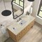 James Martin Vanities Breckenridge 60" Sgl Vanity, Light Natural Oak, w/ 3 CM Tajnar Eclos Top w/FreePower Wireless Charger 330-V60S-LNO-FTJR - alternate 2