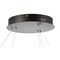 Jonathan Y Brice 24" 2-Light Modern Contemporary Metal Round Integrated LED Pendant, Matte Black JYL7204A - alternate 5