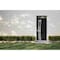 Vdomdoors Aluminum Door Cynex 6116 Black Entry Steel Metal Modern Painted W36xH80+14 Right Inswing CYNEX6116EXD-BLK-W36xH80+14-RH-I - alternate 3