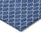Homeroots 9' X 12' Blue And Ivory Geometric Washable Indoor Outdoor Area Rug 596181 - alternate 4