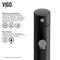 Vigo Noma Single Handle Single-Hole Bathroom Faucet in Matte Black VG01009MB - alternate 4