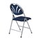 Office Star Products FC Series Folding Chair with Plastic Fan Back, Silver FC8100NS-7 - alternate 2