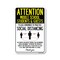 Signmission Public Safety, Middles School Students And Guests Social Distancing, 18in X 12in, OS-NS-A-1218-25390 OS-NS-A-1218-25390 - alternate 1