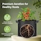 Healsmart Simple Deluxe Grow Bags 5 Gallon Planter Pots with Handles, Black, 5PK GLGROWBAG5X5BLKV3 - alternate 4