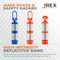 Jrex Safety 42 in T-Top Orange Traffic Delineator Post with 13 LB PVC Base, 3PK DLTB-JR-ORG-42-3PK - alternate 2