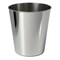 Happimess Nolan Modern Classic Smooth Steel 2-Gallon Wastebasket, Polished Steel HPM1113D - alternate 2