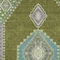 Homeroots 3' X 5' Olive Green Pink And Ivory Oriental Washable Indoor Outdoor Area Rug 598430 - alternate 2