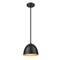 Z-Lite Vega Matte Black 1 Light Pendant 4501P8-MB - alternate 2