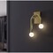 Afx Colette 17in LED Sconce - Light Antique Brass COES1017LAJUDLB - alternate 4