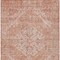 Homeroots 9' X 12' Coral And Pink Oriental Washable Indoor Outdoor Area Rug 603807 - alternate 3