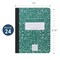 Winnable Case of Green Marble Comp Notebooks, 5x5 Graph Ruled, 100 sht, 15 lb Paper, 9.75"x7.75", Hard Cover, PK24 77255cs - alternate 4