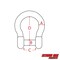 Extreme Max 3006.8405.2 BoatTector Stainless Steel Bow Shackle with No-Snag Pin - 1/4", 2-Pack 3006.8405.2 - alternate 2