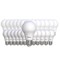 Bulbrite LED Filament PK of 25, 8.5 W Non-Dimmable A19 Light Bulb with Frost Finish and Medium Screw E26 Base 774252 - alternate 1