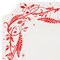 Martha Stewart Holiday Vines 16 Inch Fine Ceramic Serving Platter in Red 140235.01 - alternate 2