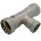 Viega MegaPressG tee P1 1.25 P2 1.25 P3 1 carbon steel zinc-nickel coating 25351 - alternate 3
