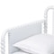Baxton Studio Lucera Bobbin Daybed, Wooden Spindle Bed Frame, Twin, White 263-14373-ZORO - alternate 3