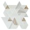 Daltile Pietra Divina Marble Natural Stone Spectrum Mosaic in Polished, Calacatta Dolomiti Gray Blend, 10PK DA57SPECTRUMS1L - alternate 3