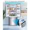 Black&Decker 16.0 French Door Refrigerator with handle and Ice maker -Stainless Look BRF1600GIMS - alternate 3