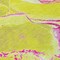 Homeroots 8' Lime Green Neon Pink And Ivory Round Abstract Washable Indoor Outdoor Area Rug 597784 - alternate 2