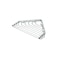 Gatco Corner 7" Shower Basket, Chrome 1495 - alternate 1