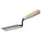 Marshalltown Margin Trowel, 5 in L Blade, 1-1/2 in W Blade, HCS Blade, Wood Handle 11204 - alternate 3