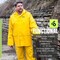 Pioneer PVC Rainsuit, Yellow, 3XL, Polyester, PVC, 0.35 mm Thick, Detachable, Yellow, 3XL V3010460U-3XL - alternate 5