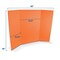 Flipside 36 x 48 1 Ply Orange Project Board Pack of 24 30062-24 - alternate 2