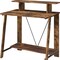 Homeroots 32" Brown Writing Desk 491426 - alternate 2