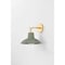 Hudson Valley Lighting Pottersville 10.5 in. Wall Sconce Aged Brass/Ceramic Moss Crackle 1913-AGB/CMC - alternate 3