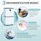 Edendirect 30 pt. 3,000 sq.ft. Dehumidifier for Basement in White with Bucket, Drain Hose, with Timer ZROL12-D023F - alternate 3