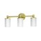 Gatco Latitude II Triple Sconce, Brushed Brass 1688 - alternate 2