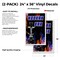 Signmission Hookah Bar, Vinyl Decals Only 24 Inch x 36 Inch, Vinyl Decal, 2PK DSB-2436-2PACK-Hookah Bar - alternate 2