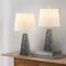 Jonathan Y Owen 20.5" Contemporary Resin LED Table Lamp, Dark Gray Terrazzo, 2PK JYL1037C-SET2 - alternate 3