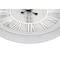 Monarch Specialties Clocks, 20'' Round, Wall Clock, Grey, Transitional I 9043 - alternate 1