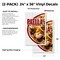 Signmission Paella, Vinyl Decals Only 24 Inch x 36 Inch, Vinyl Decal, 2PK DSB-2436-2PACK-Paella - alternate 2