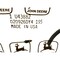 John Deere SNAP RING, JOHN DEERE OEM U43882 U43882 - alternate 1