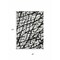 Homeroots 8' X 10' Black And Ivory Abstract Washable Indoor Outdoor Area Rug 614320 - alternate 4
