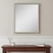Homeroots 30" Silver Wood Accent Mirror 632777 - alternate 4