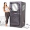 Topmaster Full-Size Portable Home Steam Sauna, 3L 1000W Generator, Folding Chair and Remote Control, Indoor Use TMSAUST30BLK - alternate 1