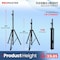 Promaster Adjustable Tripod PA Speaker Stands Pair with Carry Bag, Tall, for DJs and Musicians PRMSSTAN22 - alternate 2