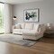 Homeroots 79" Beige Fabric Modular Sleeper Sofa With Ottoman 568299 - alternate 3