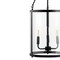 Jonathan Y Kinsley 12" 3-Light Industrial Farmhouse Iron/Glass LED Pendant, Oil Rubbed Bronze/Clear JYL7553A - alternate 2