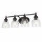 Jonathan Y Marais 30" 4-Light Metal/Glass LED Vanity, Oil Rubbed Bronze JYL7471A - alternate 3