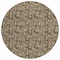 Homeroots 8' Brown And Ivory Round Floral Washable Indoor Outdoor Area Rug 581890 - alternate 3