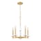 Z-Lite Kaden 5-Light Chandelier, 18 in W, Modern Gold 3045-5MGLD - alternate 1