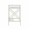 Homeroots 29" Clear And White Glass Writing Desk 402042 - alternate 3