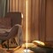 Jonathan Y Iris 59.5" LED Integrated Floor Lamp, Chrome JYL7007A - alternate 4